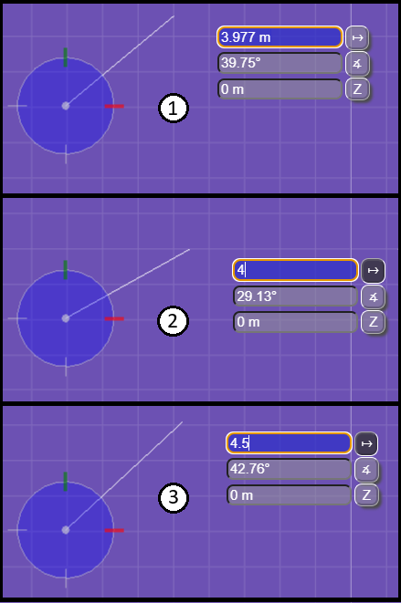 accudraw new input