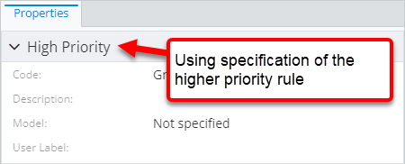 Example of using "priority" attribute