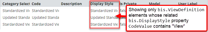 Example with instance filter